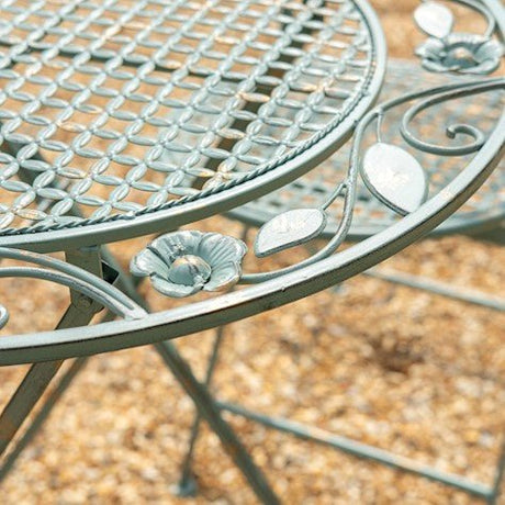 Garden Furniture Chloe Bistro Set - 2 Seater Vintage Green Quality Home Decor Garden & Outdoor Living and Gifts