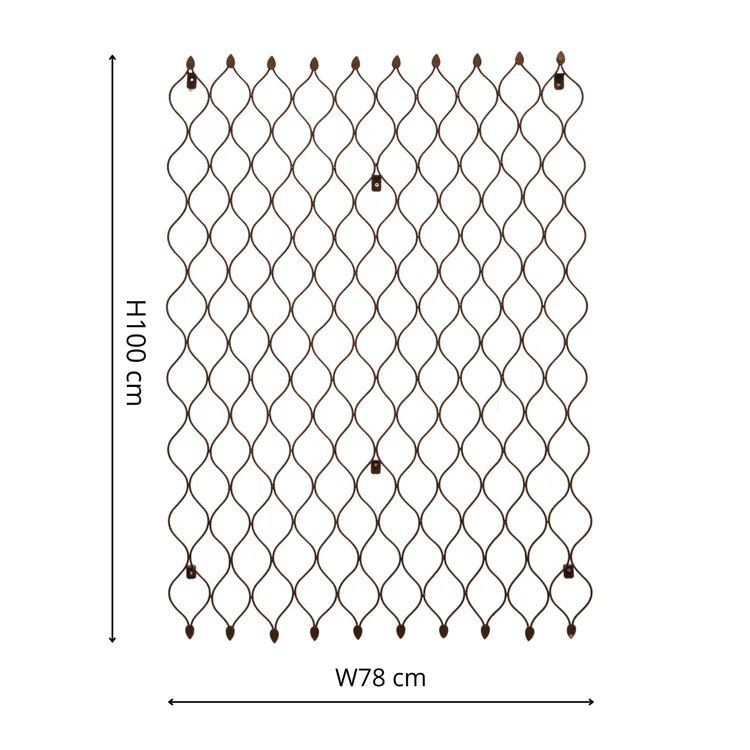 Garden Metal Trellis Large Honeycomb Style - Easily Build Your Custom Design Layout Quality Home Decor Garden & Outdoor Living and Gifts