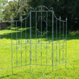 Garden Ornamental Folding Trellis or Screen - Antique Blue Quality Home Decor Garden & Outdoor Living and Gifts