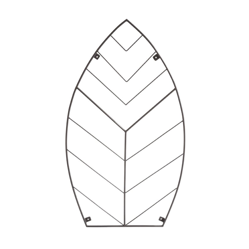 Garden Trellis Leaf Design Zinc Finish - Ideal For Climbing Roses, Handcrafted Unique Pattern Quality Home Decor Garden & Outdoor Living and Gifts