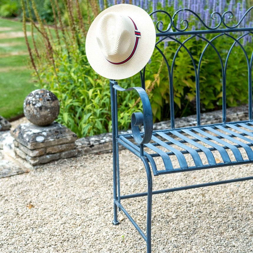 Gothic Garden Bench - Lead Grey Colour Quality Home Decor Garden & Outdoor Living and Gifts