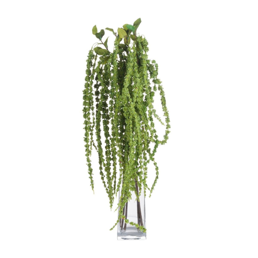 Green Amaranthus - Realistic Artificial Flower Single Stem Luxury Home Decor Garden & Outdoor And Gifts