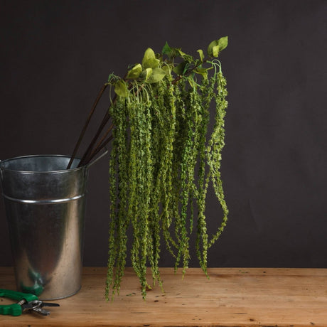 Green Amaranthus - Realistic Artificial Flower Single Stem Luxury Home Decor Garden & Outdoor And Gifts