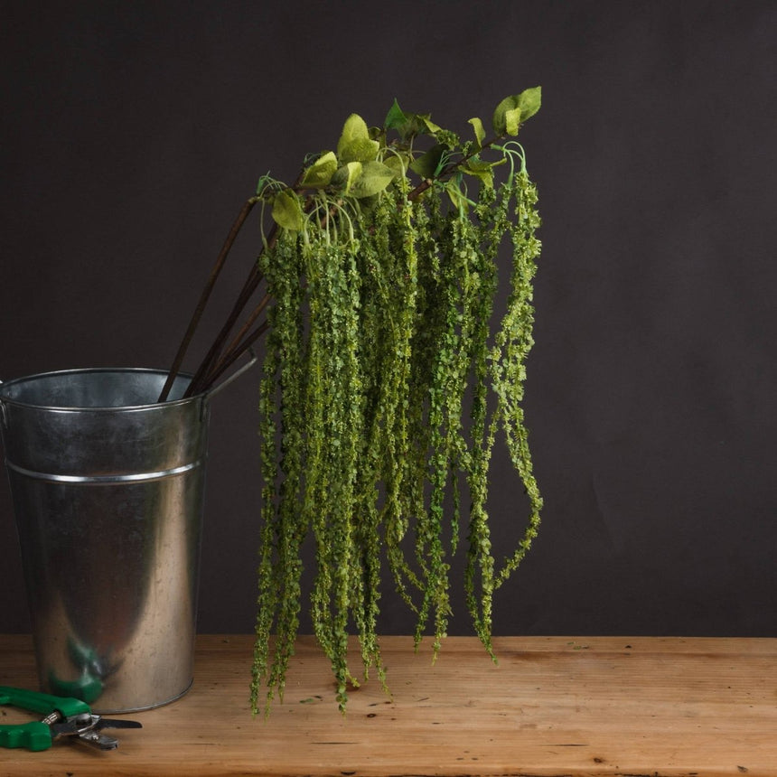 Green Amaranthus - Realistic Artificial Flower Single Stem Luxury Home Decor Garden & Outdoor And Gifts