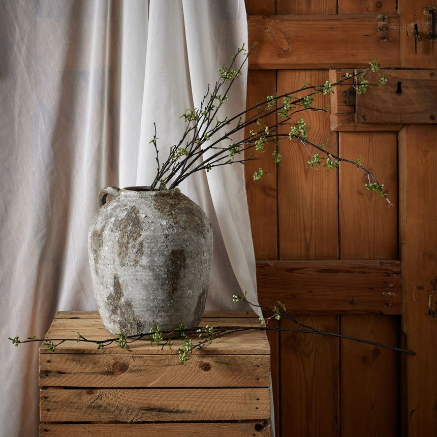 Green Berry Willow - Realistic Artificial Flower Single Stem Luxury Home Decor Garden & Outdoor And Gifts