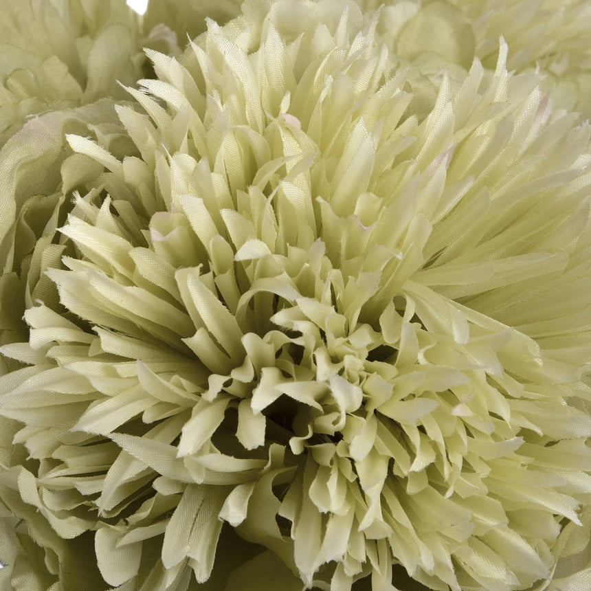 Green Peony - Realistic Artificial Flower Single Stem Luxury Home Decor Garden & Outdoor And Gifts