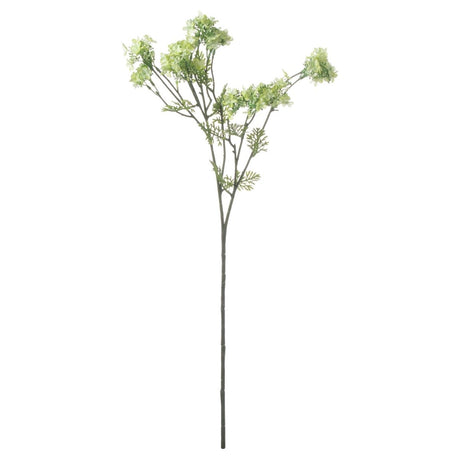 Green Plumb Blossom Spray - Realistic Artificial Flower Single Stem Luxury Home Decor Garden & Outdoor And Gifts