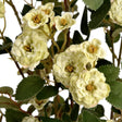Green Wild Meadow Rose - Best Artificial Flower Single Stem Luxury Home Decor Garden & Outdoor And Gifts
