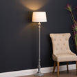 Grey Handcrafted Detailing Ithaca Floor Lamp - Floor Lamps UK Luxury Home Decor Garden & Outdoor And Gifts