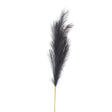 Grey Large Faux Pampas Grass - Best Artificial Flower Single Stem Luxury Home Decor Garden & Outdoor And Gifts