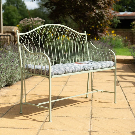 Hampton Garden Bench - Green Quality Home Decor Garden & Outdoor Living and Gifts