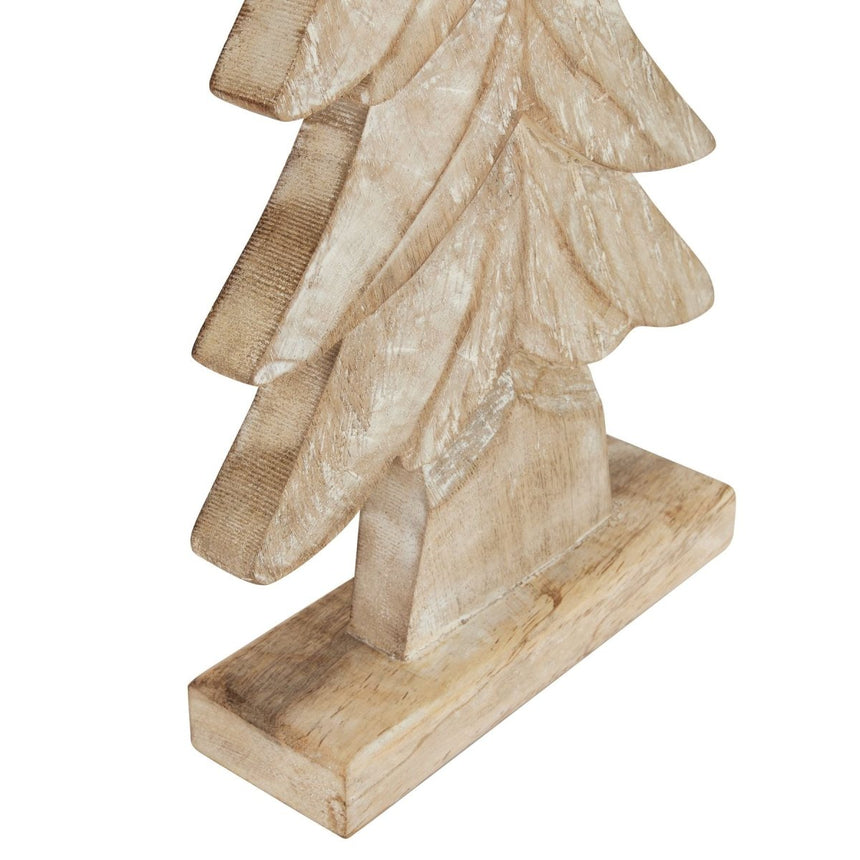 Handcarved Small 43cm Tall Tree Decoration Ornament Luxury Home Decor Garden & Outdoor And Gifts