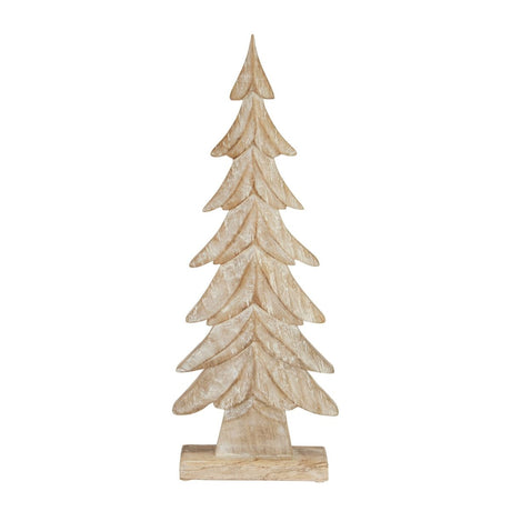 Handcarved Small 43cm Tall Tree Decoration Ornament Luxury Home Decor Garden & Outdoor And Gifts