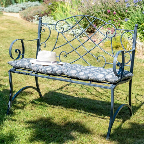 Heritage Garden Bench - Lead Colour Antique Finish Quality Home Decor Garden & Outdoor Living and Gifts