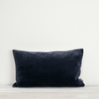 Indigo Sofa/Chair Cushion - 100% Cotton, Luxury Feather Pad, Modern Style, 30x50cm Quality Home Decor Garden & Outdoor Living and Gifts