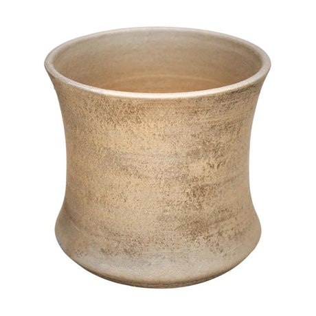 Indoor Planter & Plant Pot - White gold, Ceramic Quality Home Decor Garden & Outdoor Living and Gifts