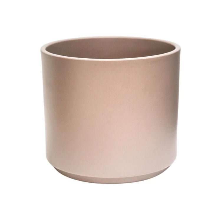 Indoor Taupe Ceramic Plant Pot Luxury Home Decor Garden & Outdoor And Gifts