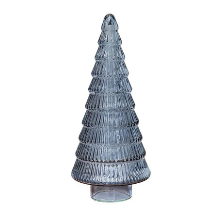Juniper Blue Glass Tree - Large Quality Home Decor Garden & Outdoor Living and Gifts