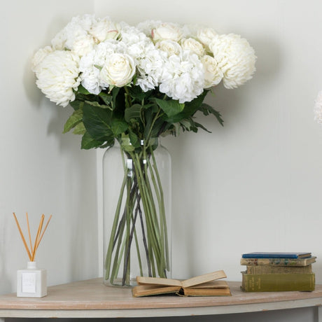Large Apothecary Clear Glass Jar - Glass Vases for Flowers UK Luxury Home Decor Garden & Outdoor And Gifts