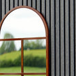 Large Archway Outdoor Garden Mirror Antique Rust Finish - UV Stable Quality Home Decor Garden & Outdoor Living and Gifts