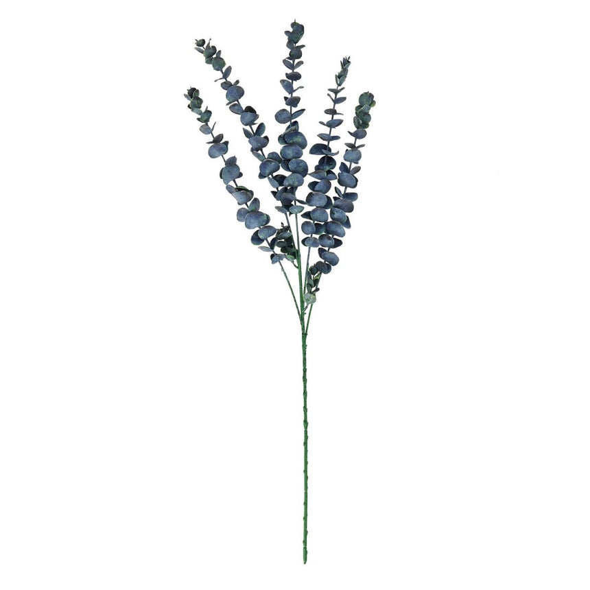 Large Blue Eucalyptus - Best Artificial Flower Single Stem Luxury Home Decor Garden & Outdoor And Gifts