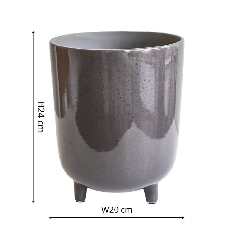 Large Grey Speckled Indoor Plant Pot Luxury Home Decor Garden & Outdoor And Gifts