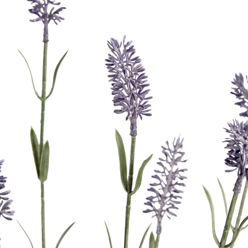 Large Lavender Spray - Best Artificial Flower Single Stem Luxury Home Decor Garden & Outdoor And Gifts
