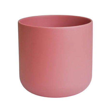 Large Minimalist Rose Pink Ceramic Indoor Planter Luxury Home Decor Garden & Outdoor And Gifts