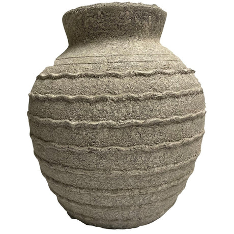 Large Tuscan Grey Vase Luxury Home Decor Garden & Outdoor And Gifts