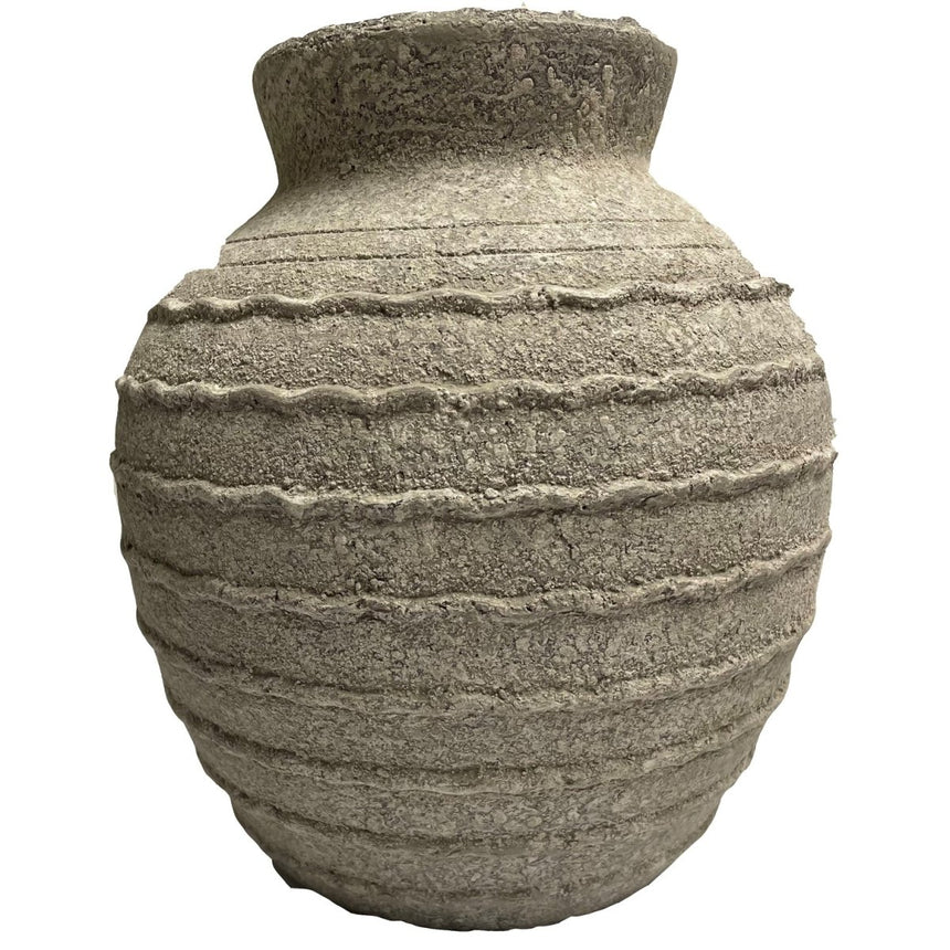 Large Tuscan Grey Vase Luxury Home Decor Garden & Outdoor And Gifts