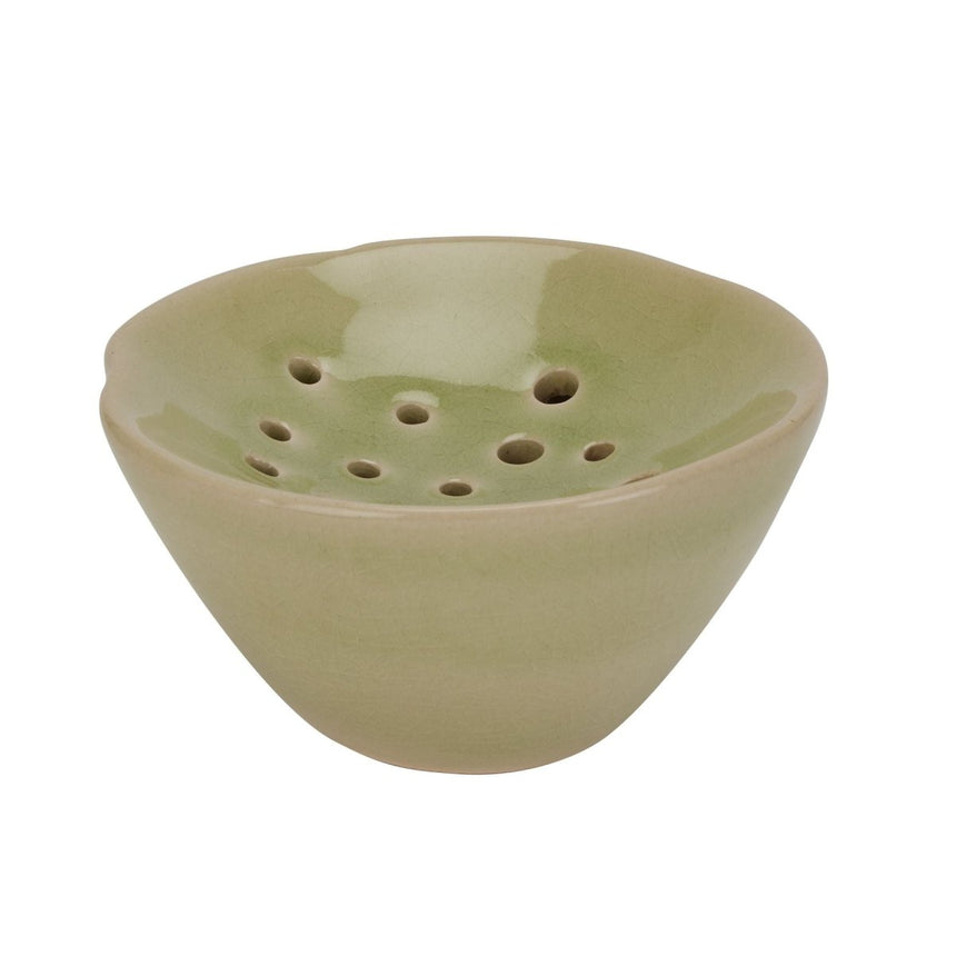 Light Green Ceramic Flower Frog - Decorative Ceramic Vases UK Luxury Home Decor Garden & Outdoor And Gifts