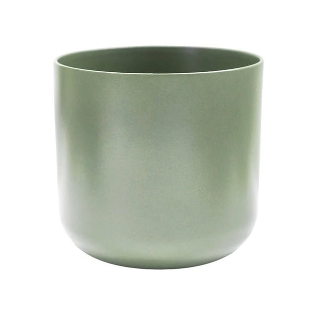 Lisbon Indoor Planter Sage Green Ceramic - Waterproof Premium Glaze Quality Home Decor Garden & Outdoor Living and Gifts