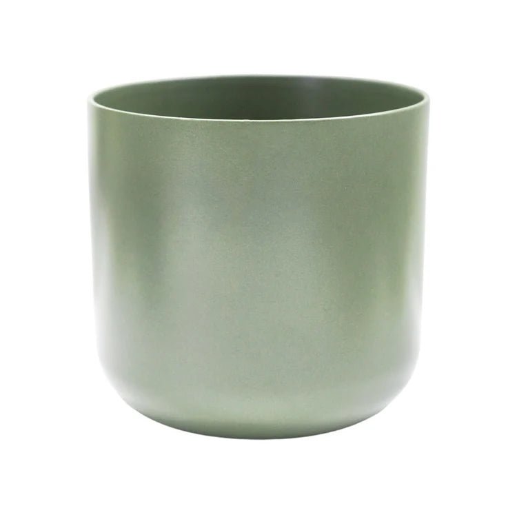Lisbon Indoor Planter Sage Green Ceramic - Waterproof Premium Glaze Quality Home Decor Garden & Outdoor Living and Gifts