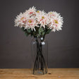 Lush Pink Dahlia - Best Artificial Flower Single Stem Luxury Home Decor Garden & Outdoor And Gifts