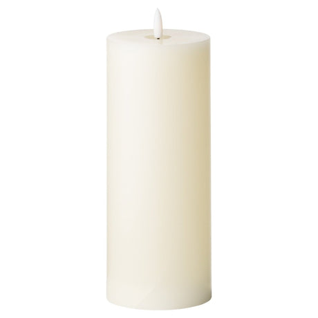 Luxe Collection Natural Glow 3.5 x 9 LED Cream Candle - Fake Flameless Battery Candles Luxury Home Decor Garden & Outdoor And Gifts