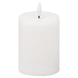Luxe Collection Natural Glow 3x4 LED White Candle - Fake Flameless Battery Candles Luxury Home Decor Garden & Outdoor And Gifts