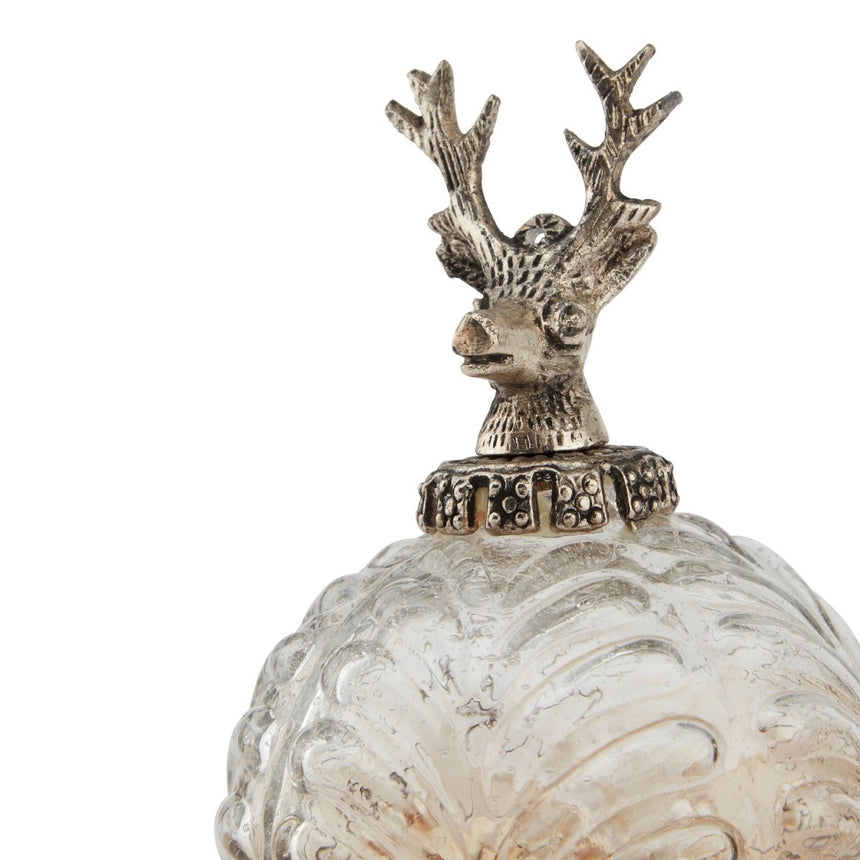 Luxury Champagne Connoisseur Bauble Collection - Large Majestic Stag Luxury Home Decor Garden & Outdoor And Gifts