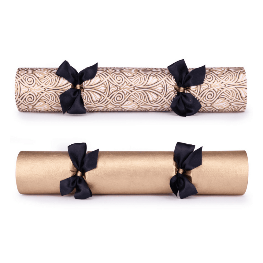Luxury Gold Christmas Crackers – Handmade 13in Set of 6 | Decor Sanctuary Quality Home Decor Garden & Outdoor Living and Gifts