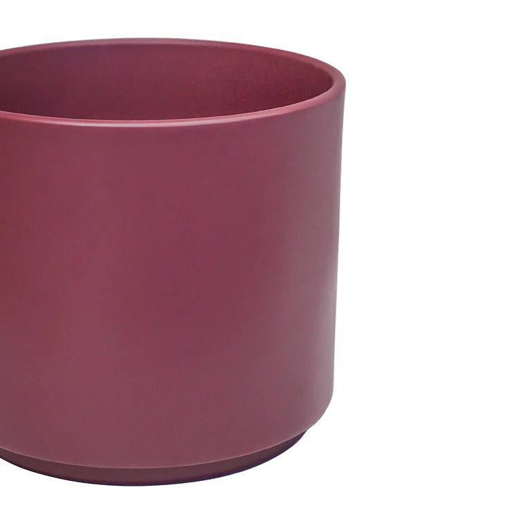 Medium Indoor Ceramic Rose Garnet Plant Pot Luxury Home Decor Garden & Outdoor And Gifts