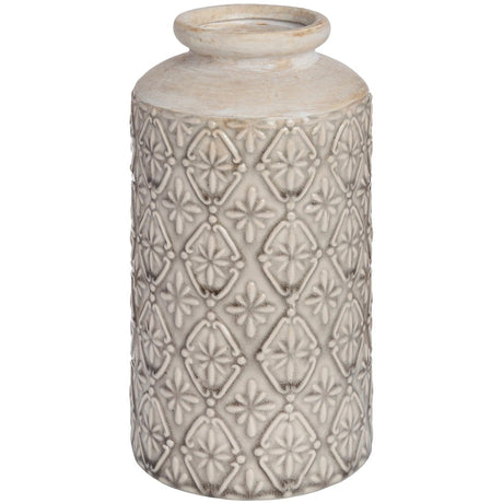 Medium Nero White Ceramic Vase - Decorative Ceramic Vases UK Luxury Home Decor Garden & Outdoor And Gifts