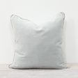 Mineral Cyan Sofa/Chair Cushion - 100% Cotton, Luxury Feather Pad, 50x50cm Quality Home Decor Garden & Outdoor Living and Gifts
