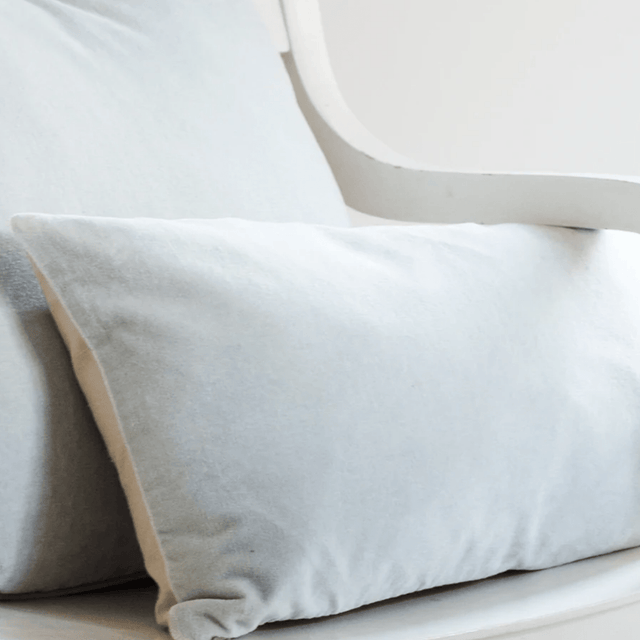 Mineral Cyan Sofa/Chair Cushion - 100% Cotton, Luxury Feather Pad, Modern, 30x50cm Quality Home Decor Garden & Outdoor Living and Gifts