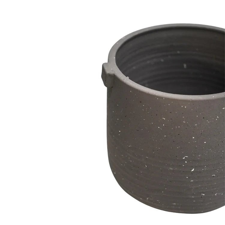 Minimalist Stone Grey Small Indoor Planter Luxury Home Decor Garden & Outdoor And Gifts