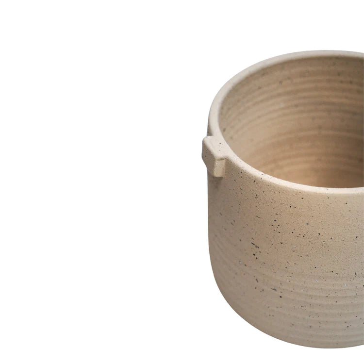 Minimalist Warm Oat Small Indoor Planter Luxury Home Decor Garden & Outdoor And Gifts