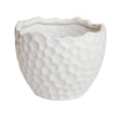 Modern Kew Gardens Ceramic Indoor Planter - Matt White Satin Glazed Luxury Home Decor Garden & Outdoor And Gifts