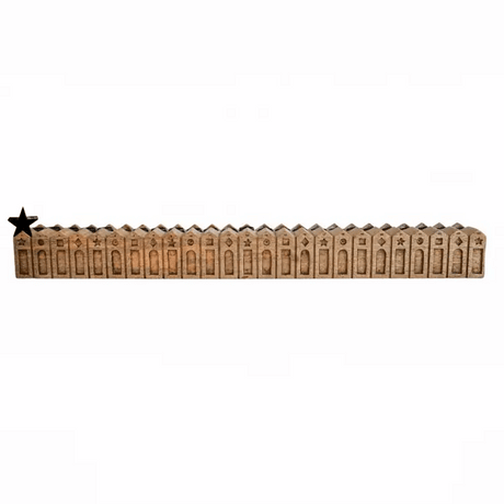 Nordic Wooden Advent Calender Quality Home Decor Garden & Outdoor Living and Gifts