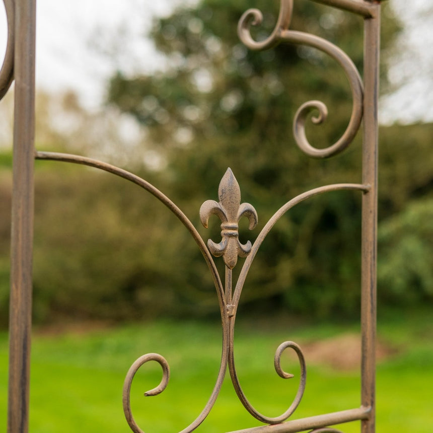 Ornamental Garden Arch - Rusty Finish Quality Home Decor Garden & Outdoor Living and Gifts