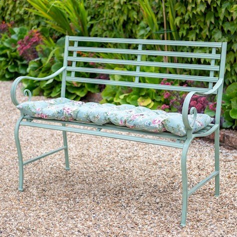Ornamental Garden Bench - Green Quality Home Decor Garden & Outdoor Living and Gifts
