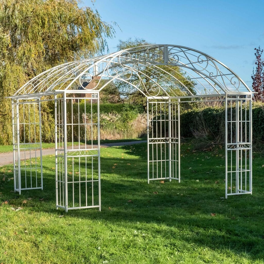 Ornamental Garden Marseille Gazebo - Cream Quality Home Decor Garden & Outdoor Living and Gifts