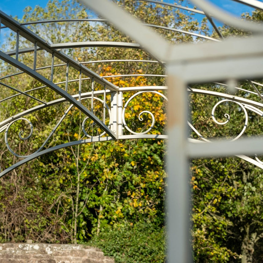Ornamental Garden Marseille Gazebo - Cream Quality Home Decor Garden & Outdoor Living and Gifts